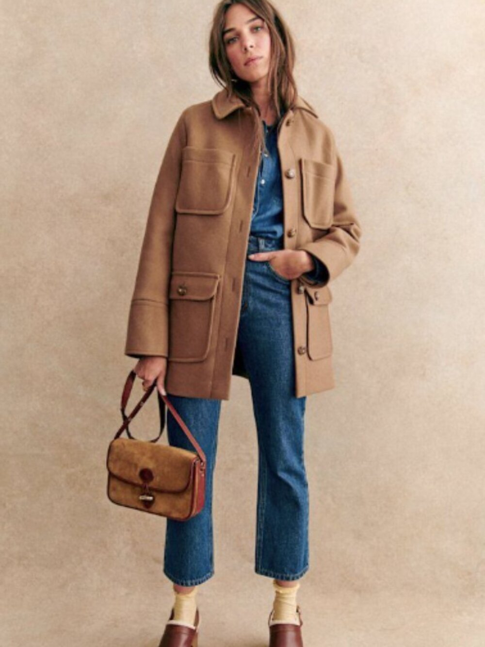 Sezane Paolo Coat - Size 44 - US 12
